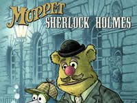Gonzo e Fozzy no mundo de Sherlock Holmes