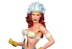 Virou moda: veja uma estátua sexy da Vampira!