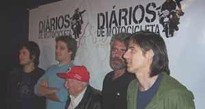 Entrevista coletiva com a equipe de Diários de Motocicleta