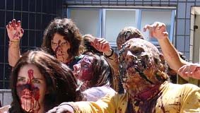 Cidade texana tem zumbis na pista