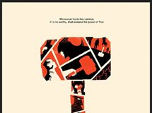 Confira um pôster de Thor que pouca gente vai ter