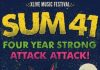Sum 41, Four Year Strong e Attack Attack! confirmam show no Brasil