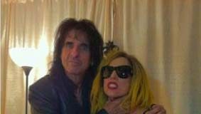 Lady Gaga e Alice Cooper juntos em show no Brasil