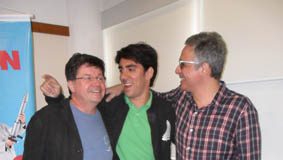 Coletiva Agamenon: Marcelo Madureira, Marcelo Adnet, Hubert Aranha e outros