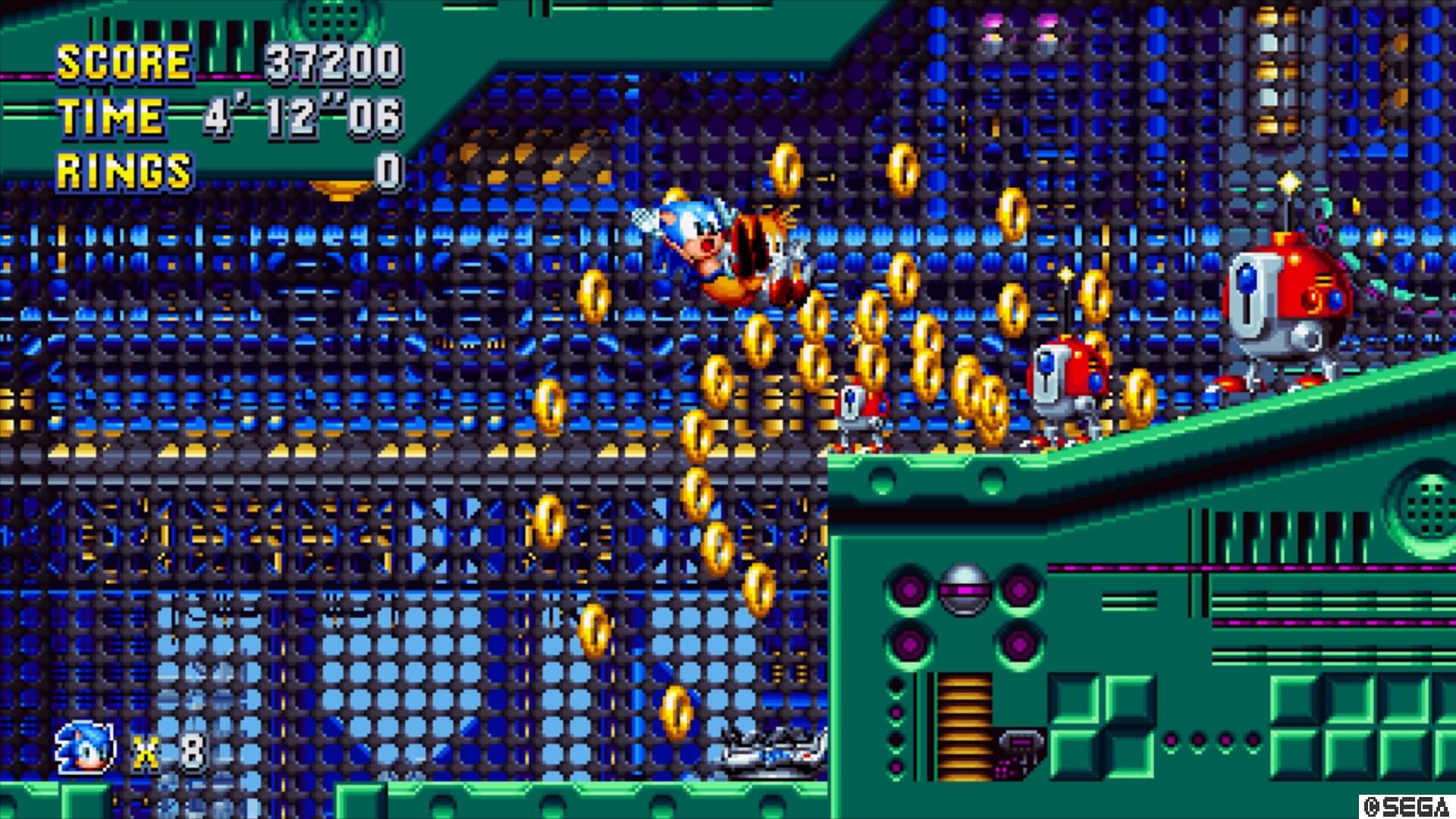 Sonic Mania, Delfos