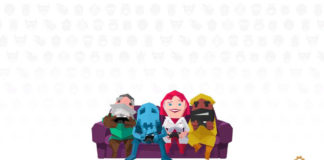 Oh My Godheads é um joguinho deveras colorido Oh My Godheads, Delfos