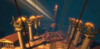 Rollercoaster Legends: uma breve montanha russa em VR pela mitologia grega Rollercoaster Legends, Delfos