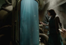 A Forma da Água conta a singela história de amor entre uma mulher e um monstro marinho Delfos, A Forma da Água