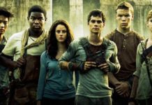 Caindo de para-quedas em Maze Runner – A Cura Mortal Maze Runner - A Cura Mortal, Delfos