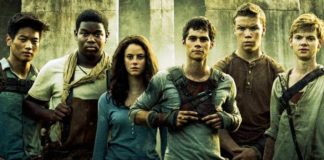 Caindo de para-quedas em Maze Runner – A Cura Mortal Maze Runner - A Cura Mortal, Delfos
