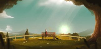 Pinstripe: uma história pesada com visual fofo Pinstripe, Delfos