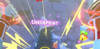 Sprint Vector: um jogo de corrida em VR muito ambicioso Sprint Vector, Delfos