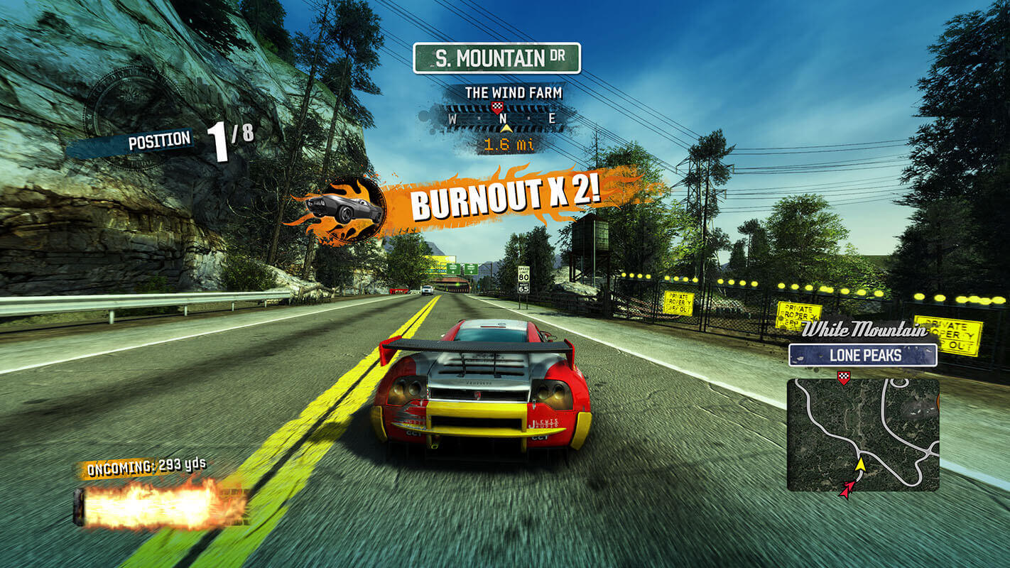 Burnout Paradise Remastered, Delfos