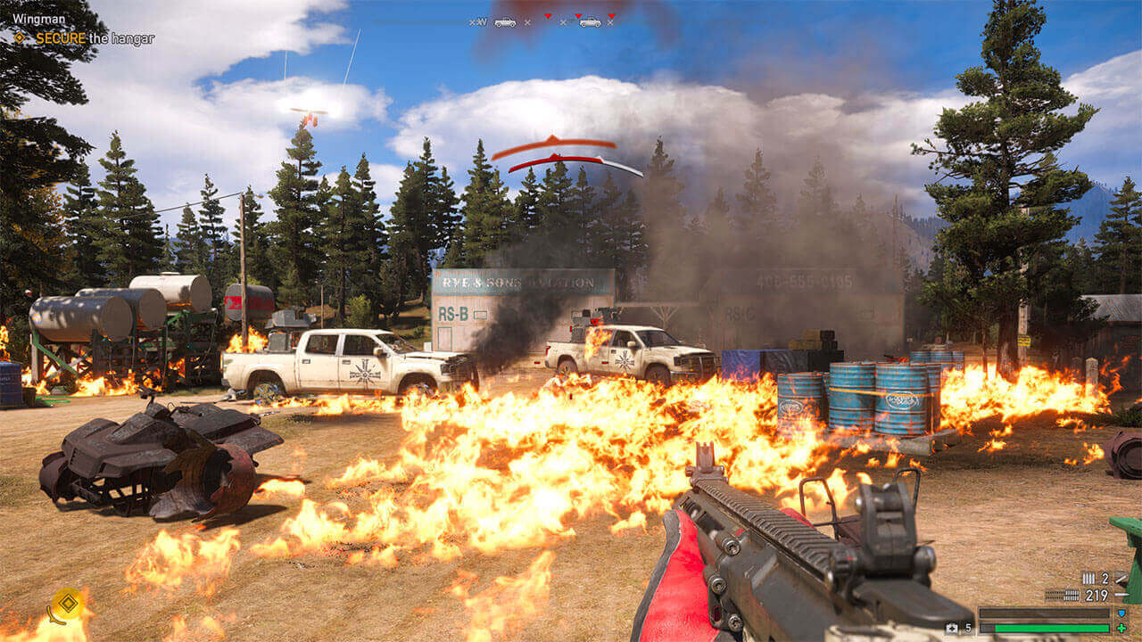 Far Cry 2 tiene mejores físicas que Far Cry 5 (vídeo)