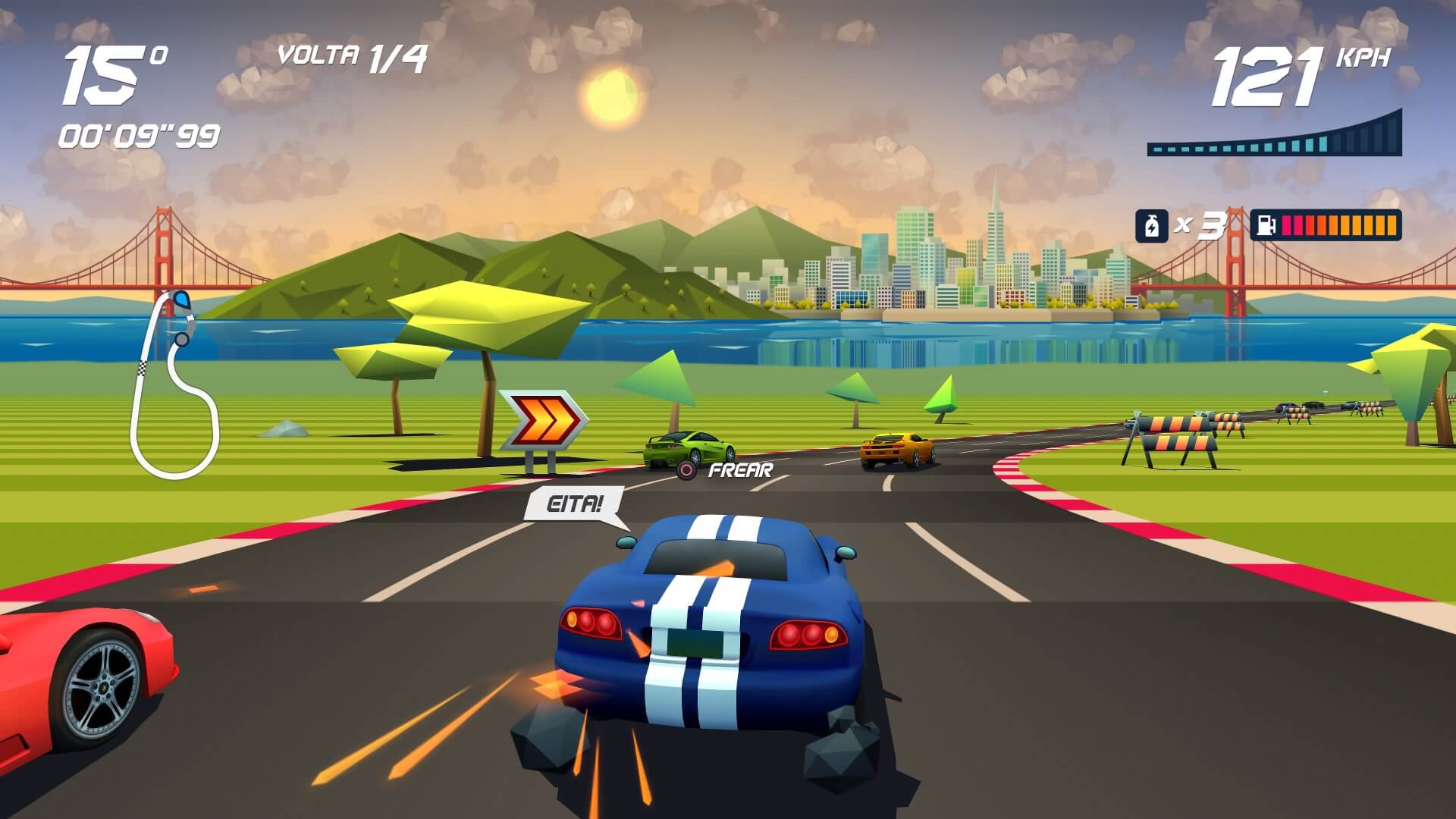 Horizon Chase Turbo, Delfos