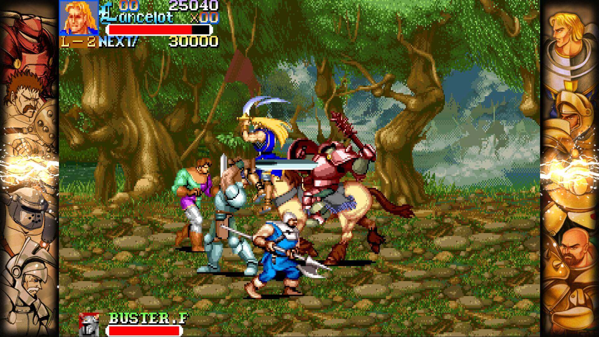 Capcom Beat'em Up Bundle, Delfos, Knights of the Round