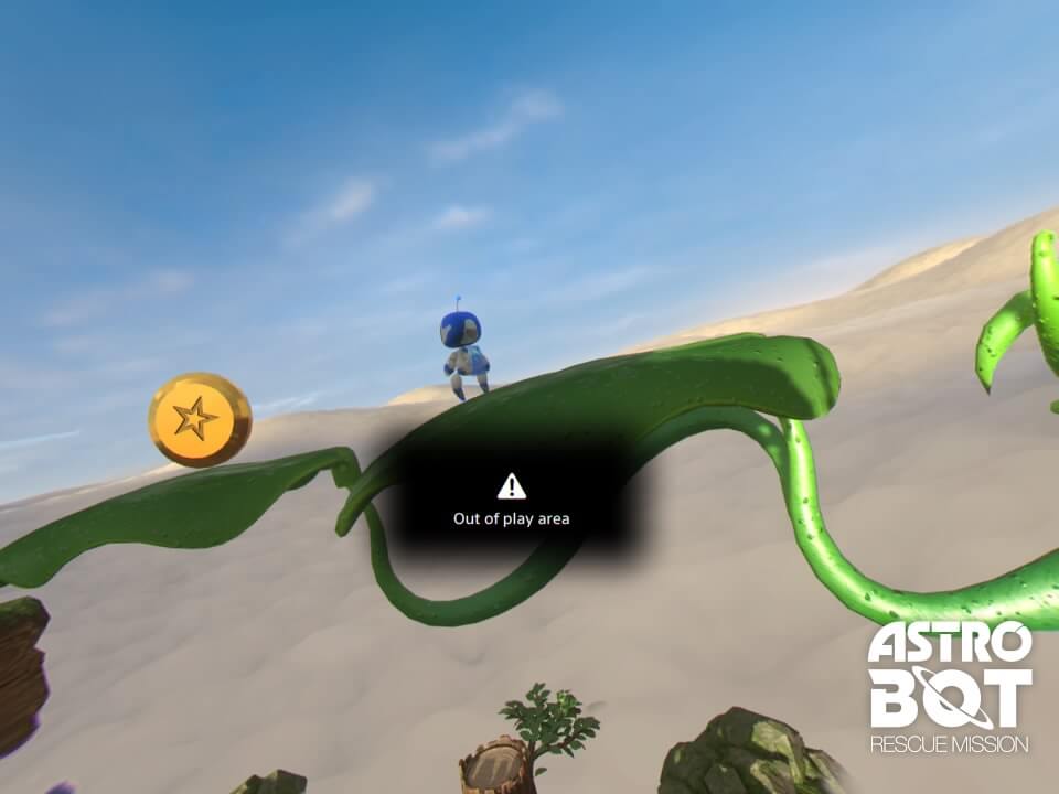 Astro Bot Rescue Mission, PS VR, Delfos