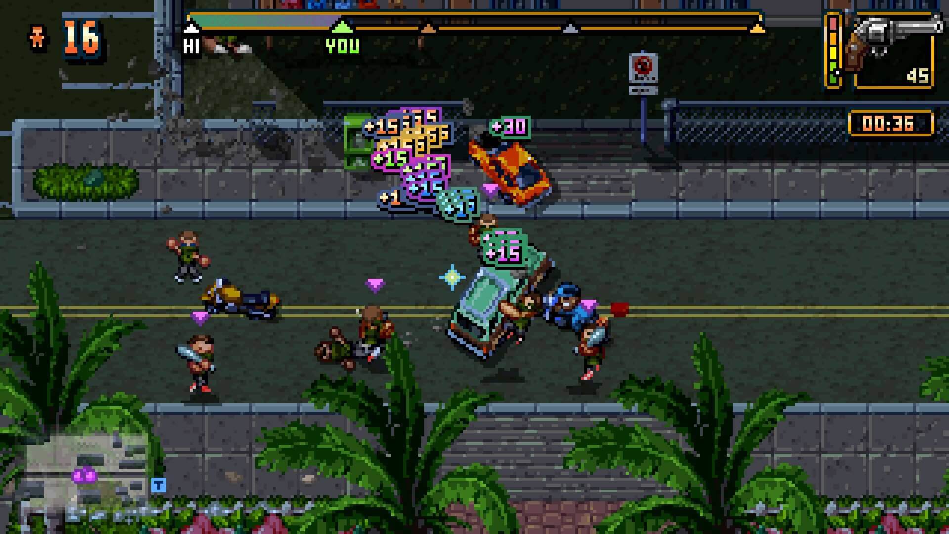 Shakedown: Hawaii, Análise Shakedown: Hawaii, Vblank Entertainment, Delfos