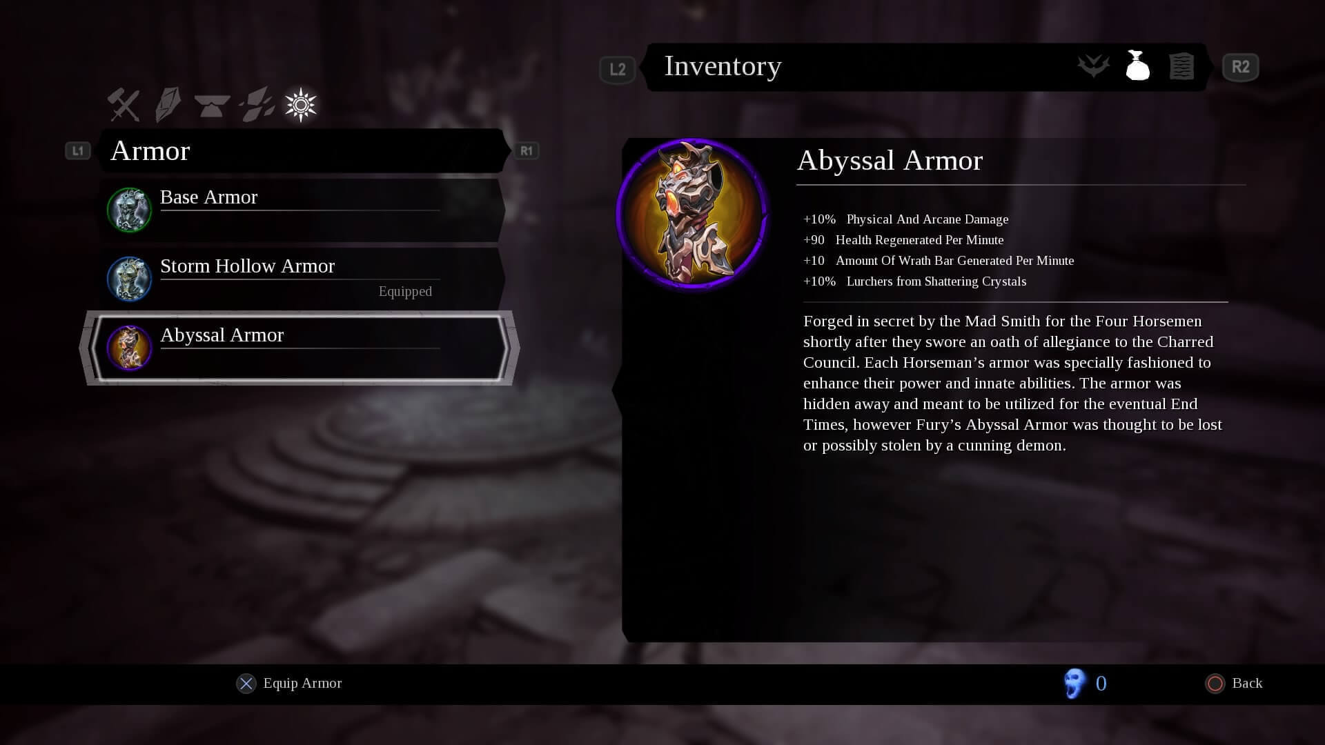 Abyssal Armor, Darksiders III, Keepers of the Void, Análise Darksiders 3, Gunfire Games, THQ Nordic, Delfos