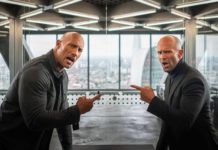 Crítica Velozes & Furiosos: Hobbs & Shaw – apunhalado por um tijolo Velozes & Furiosos, Hobbs & Shaw, Jason Statham, Dwayne Johnson, Delfos