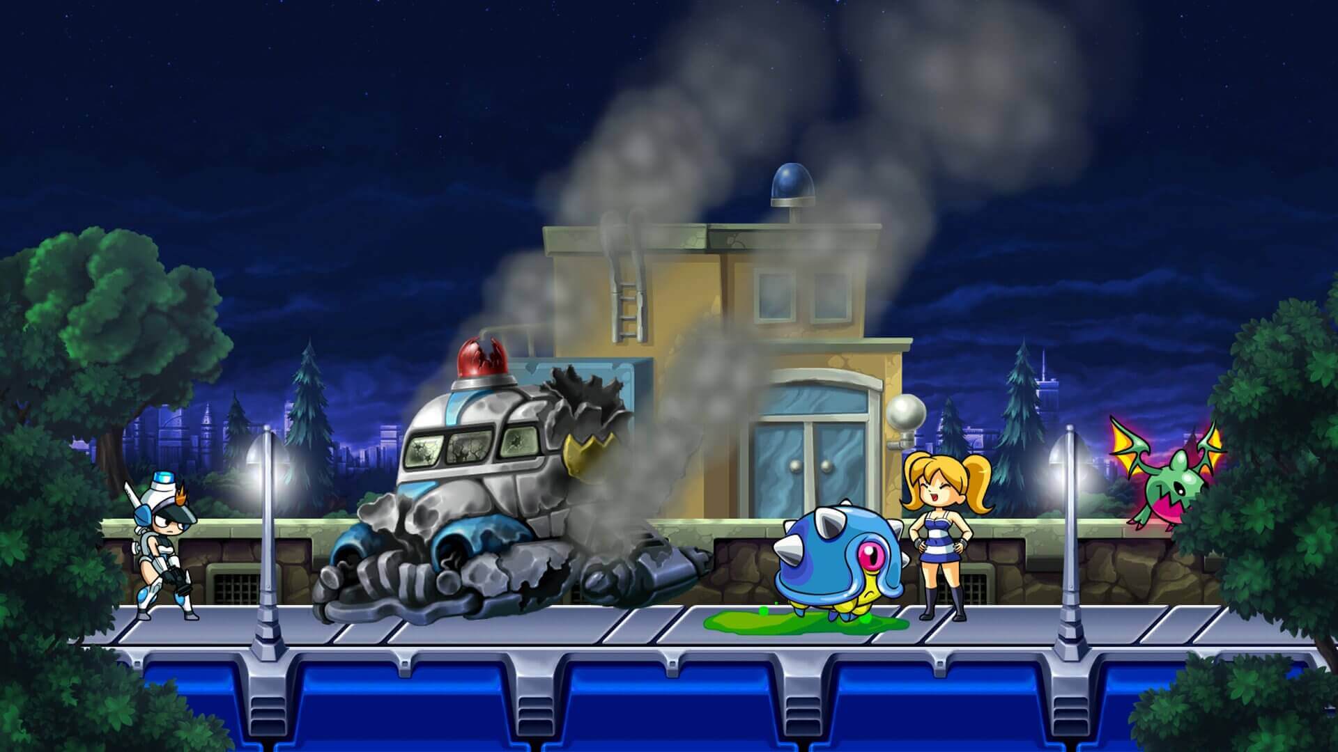 Mighty Switch Force Collection, Mighty Switch Force!, Wayforward