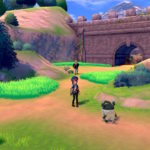 Pokémon Sword procurando pokémon