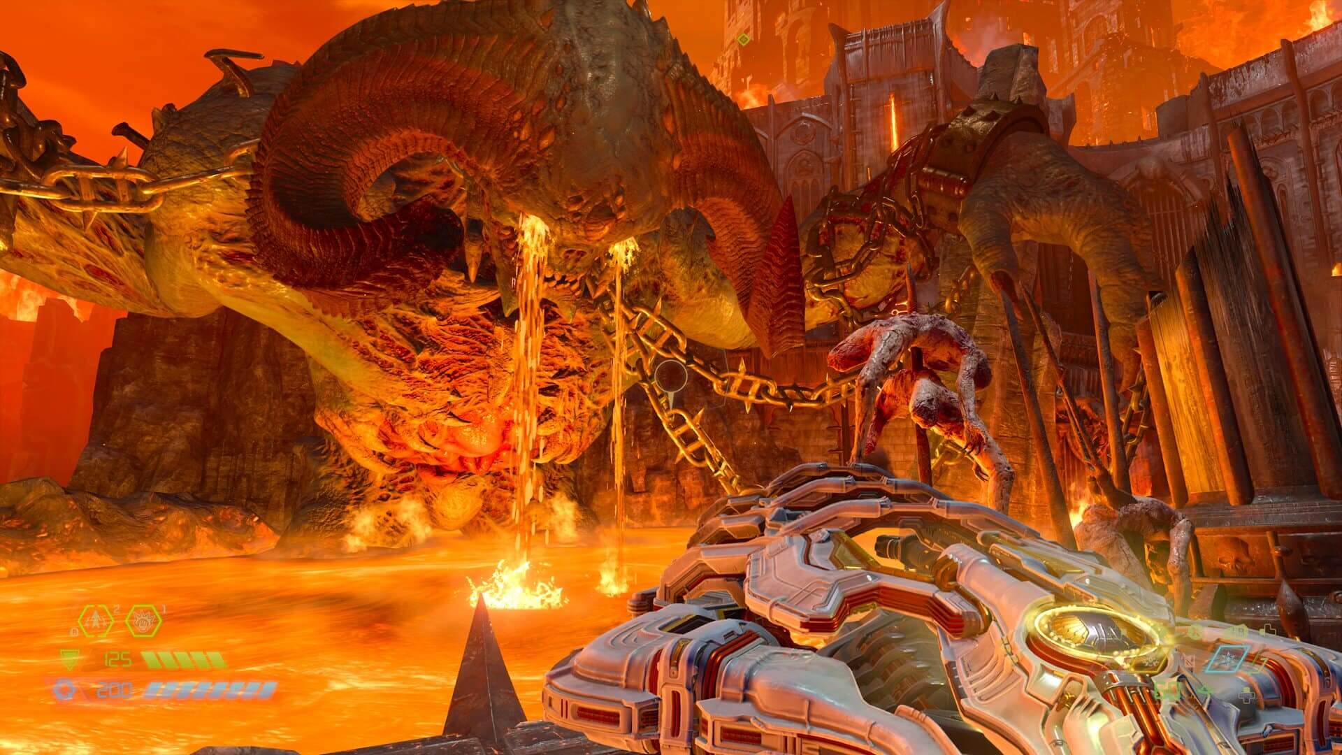 Doom Eternal: comandos de console melhoram FOV, velocidade, altura