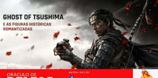 Oráculo de Delfos S01E06: Ghost of Tsushima e as figuras históricas romantizadas Oráculo de Delfos, Podcast, Ghost of Tsushima, Figuras históricas, história, Delfos