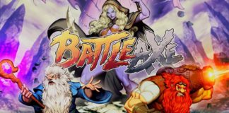 Impressões Battle Axe: quando o arcade passa do ponto Battle Axe, Numskull Games, Delfos