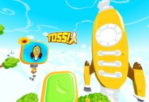 É muito divertido ser um macaco em Toss VR (PS VR2) Toss VR, Toss, Plaion, PS VR2, Meta Quest, Delfos