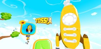 É muito divertido ser um macaco em Toss VR (PS VR2) Toss VR, Toss, Plaion, PS VR2, Meta Quest, Delfos