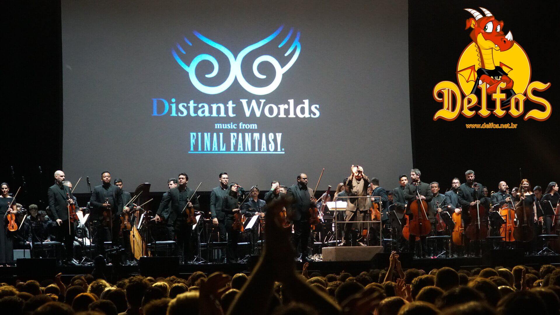 Distant Worlds, Final Fantasy, Arnie Roth, Orquestra Sinfônica Villa Lobos, Delfos, Square Enix
