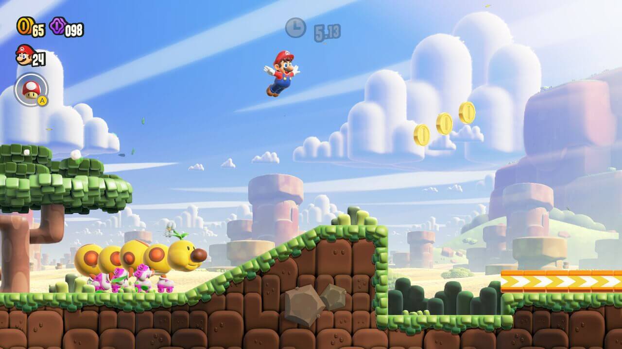 Confira os primeiros gameplays e impressões de Super Mario Bros. Wonder