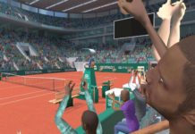 Tennis On-Court (PS VR2) me mostrou que eu não consigo jogar tênis Tennis On-Court, PS VR2, PS5, Perp Games, Delfos