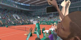 Tennis On-Court (PS VR2) me mostrou que eu não consigo jogar tênis Tennis On-Court, PS VR2, PS5, Perp Games, Delfos