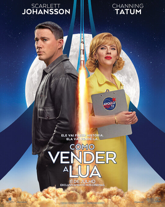 Como Vender a Lua, Fly Me To The Moon, Scarlett Johansson, Channing Tatum, Delfos