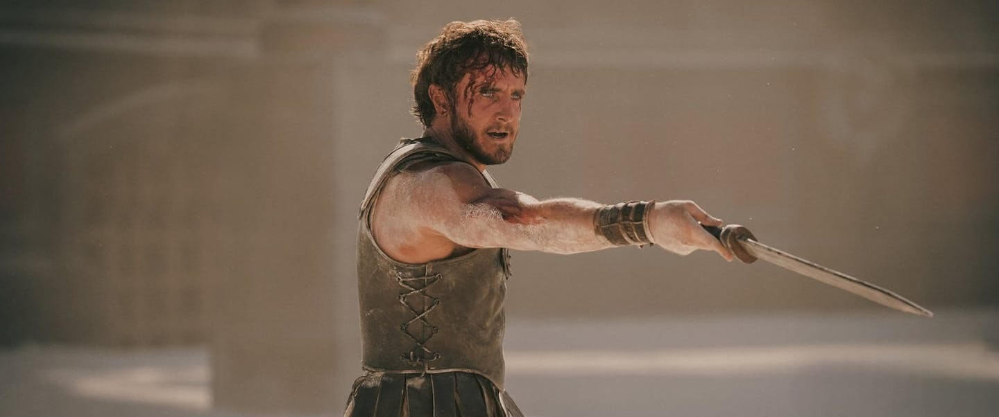 Gladiador II, Ridley Scott, Pedro Pascal, Delfos