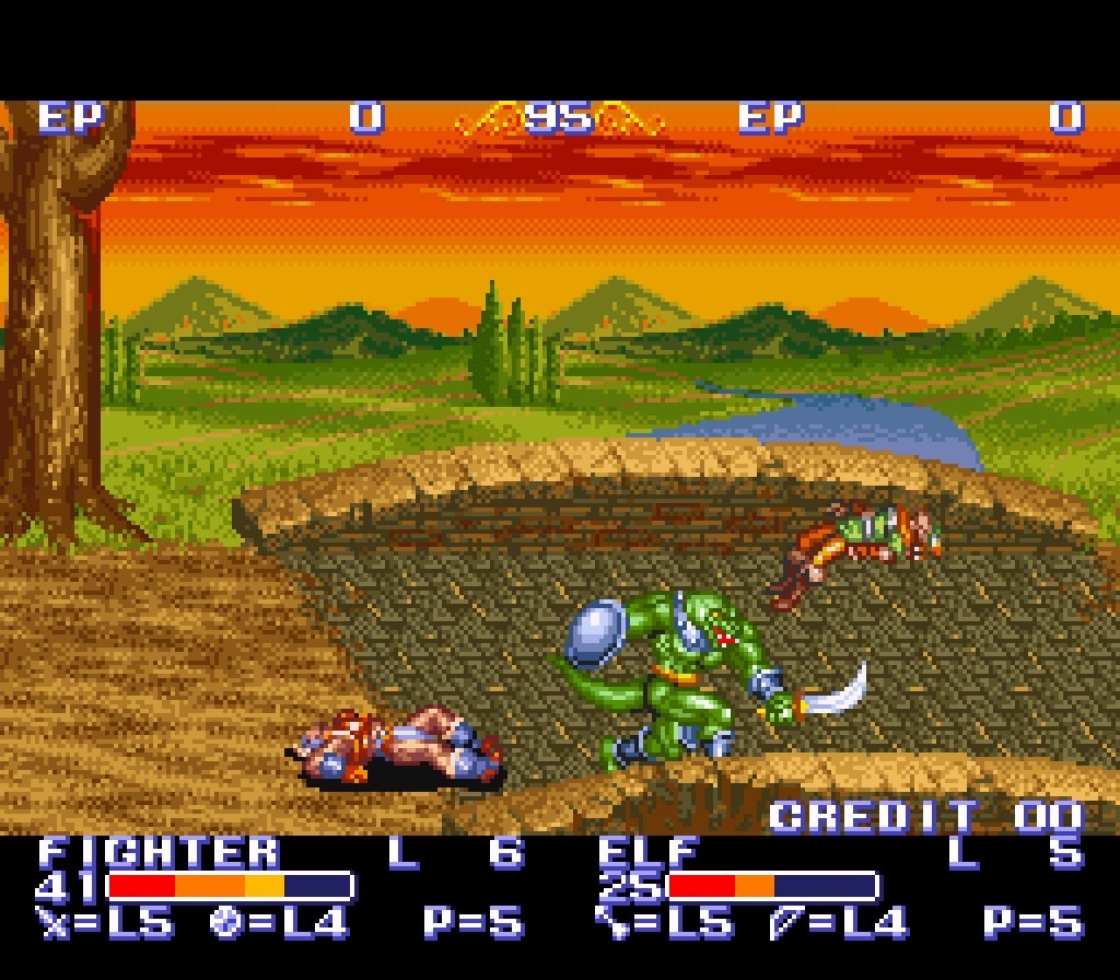 The King of Dragons, SNES, Arcades, Arcade