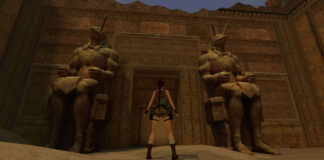 Tomb Raider IV-VI Remastered: igual à anterior, com três outros jogos Tomb Raider, Tomb Raider IV-VI Remastered, Lara Croft, Aspyr, Crystal Dynamics, DelfosTomb Raider, Tomb Raider IV-VI Remastered, Lara Croft, Aspyr, Crystal Dynamics, Delfos