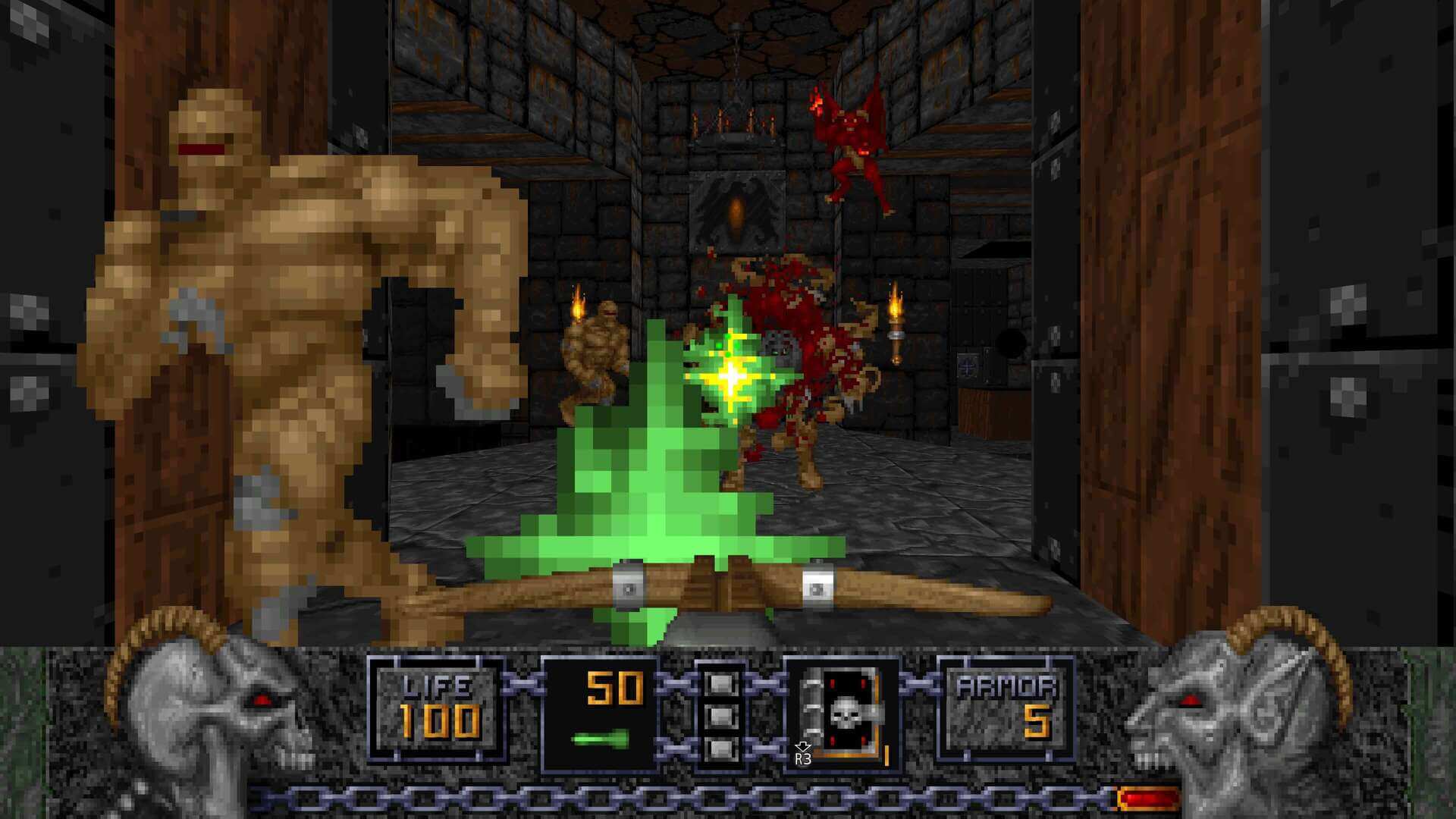 Heretic + Hexen, Heretic, Activision, Bethesda, Nightdive, Delfos