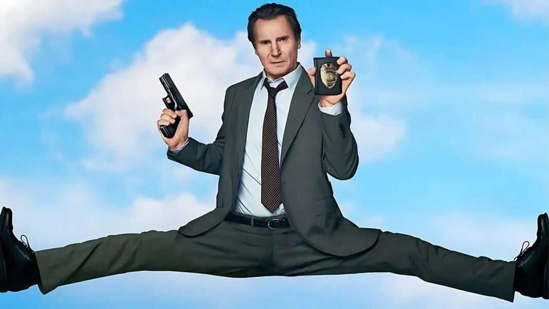 Corra Que a Polícia Vem Aí, Naked Gun, Liam Neeson, Pamela Anderson, Delfos