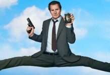 Crítica Corra Que a Polícia Vem Aí: Janet Jackson no Superbowl Corra Que a Polícia Vem Aí, Naked Gun, Liam Neeson, Pamela Anderson, Delfos