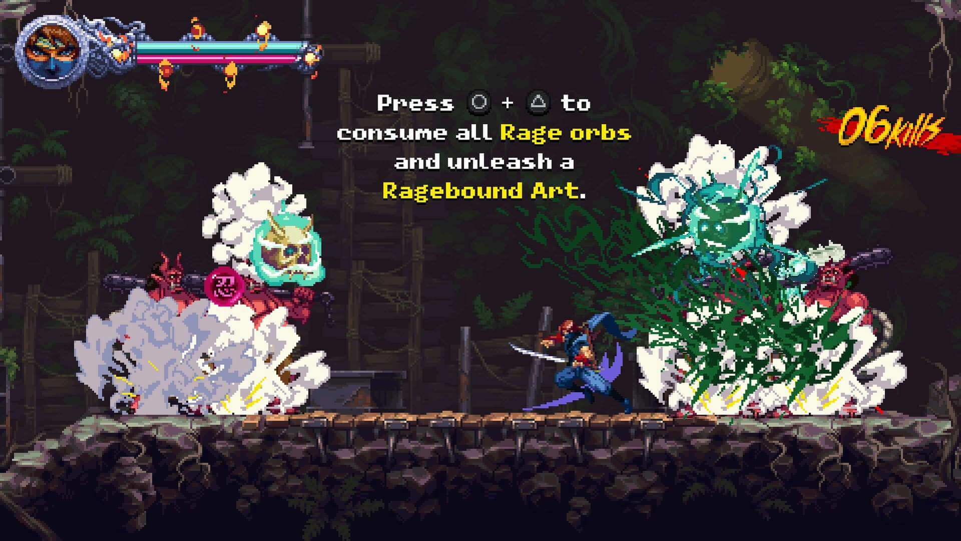 Ninja Gaiden, Ninja Gaiden Ragebound, The Game Kitchen, Dotemu, Delfos