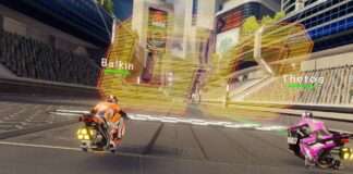 V-Racer Hoverbike (PS VR2): ótima corrida em VR V-Racer Hoverbike, VertexBreakers, PS VR2, Delfos