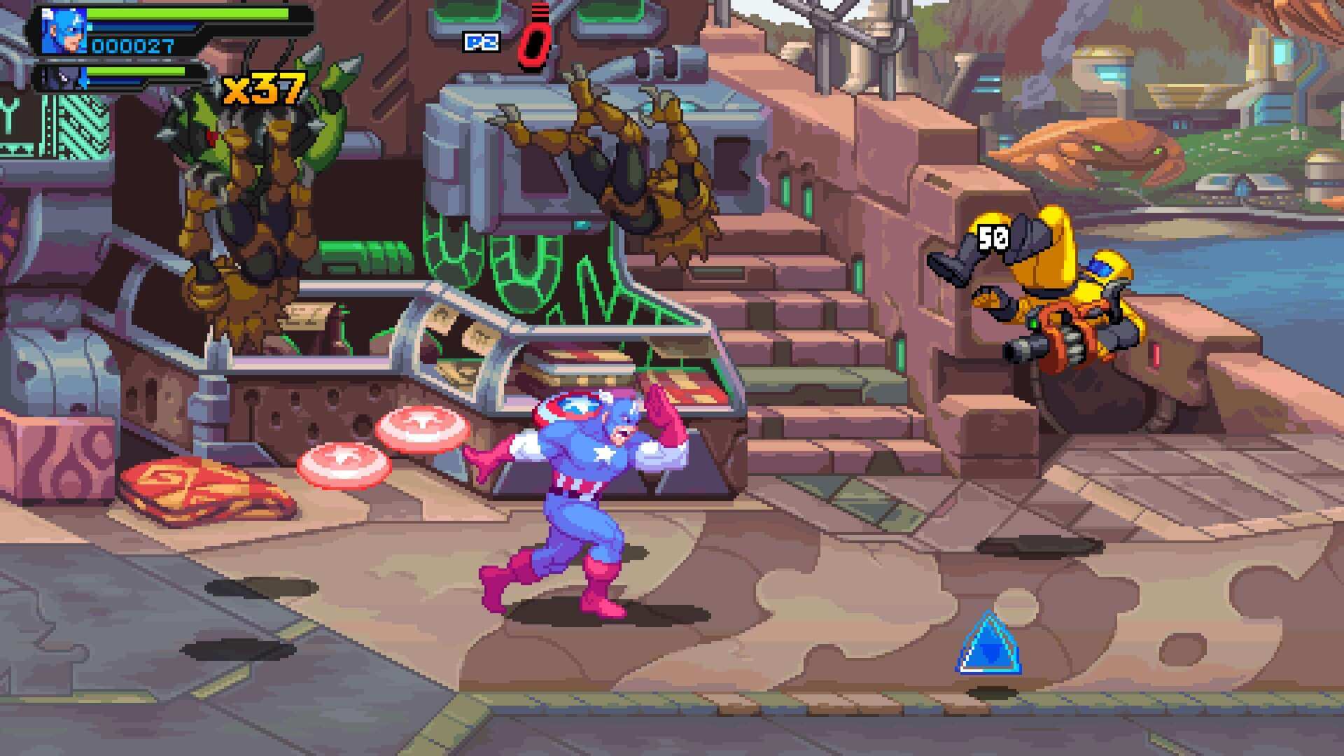 Marvel Cosmic Invasion, Dotemu, Tribute Games, Delfos