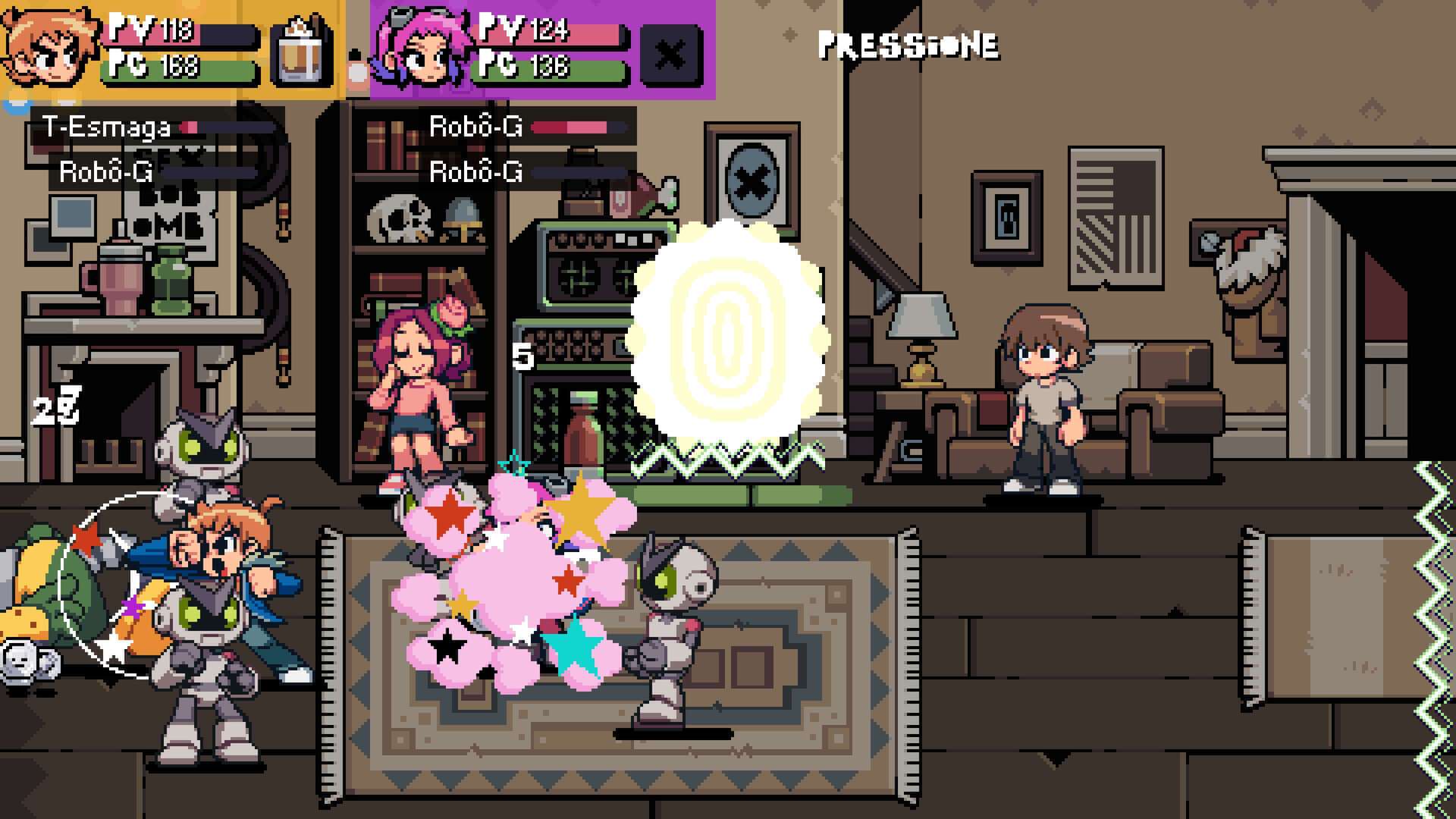 Scott Pilgrim EX, Tribute Games, Delfos
